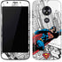 DC Comics Superman Flying Over City Pose Moto E5 Play Skin